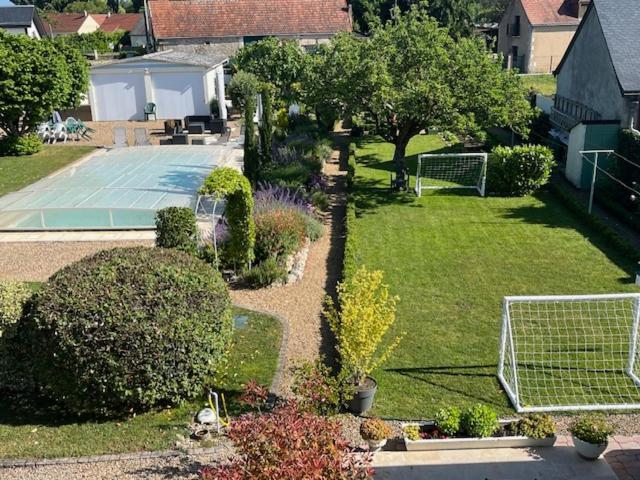 Gite Chalet-Piscine "Belle-Etoile" Touraine Anjou Courcelles-de-Touraine Eksteriør billede